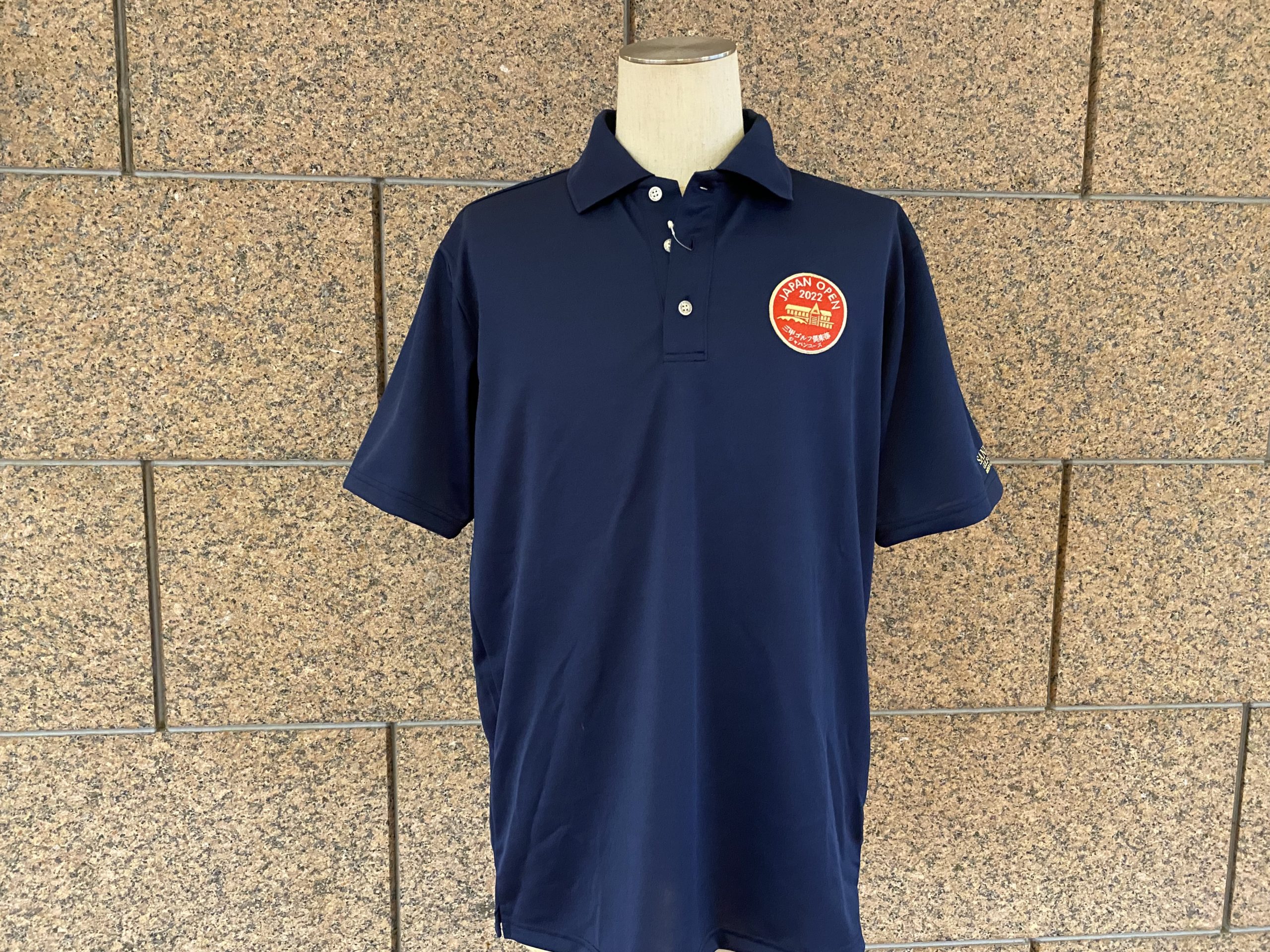 日本オープン記念グッズ】 ポロシャツの紺色を新しく入荷いたしました。 三甲ゴルフ倶楽部 ジャパンコース
